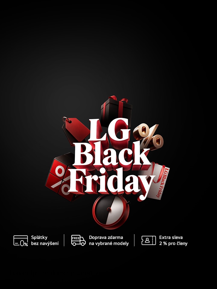 LG Black Friday - největší nákupní akce roku!