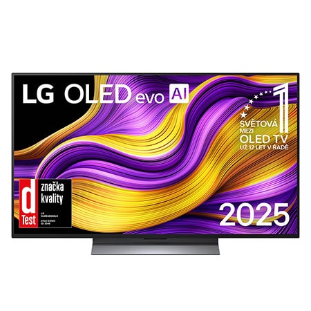 48" LG OLED evo AI G5 4K Smart TV 2025 verze se stojanem - 5 let záruka na OLED panel