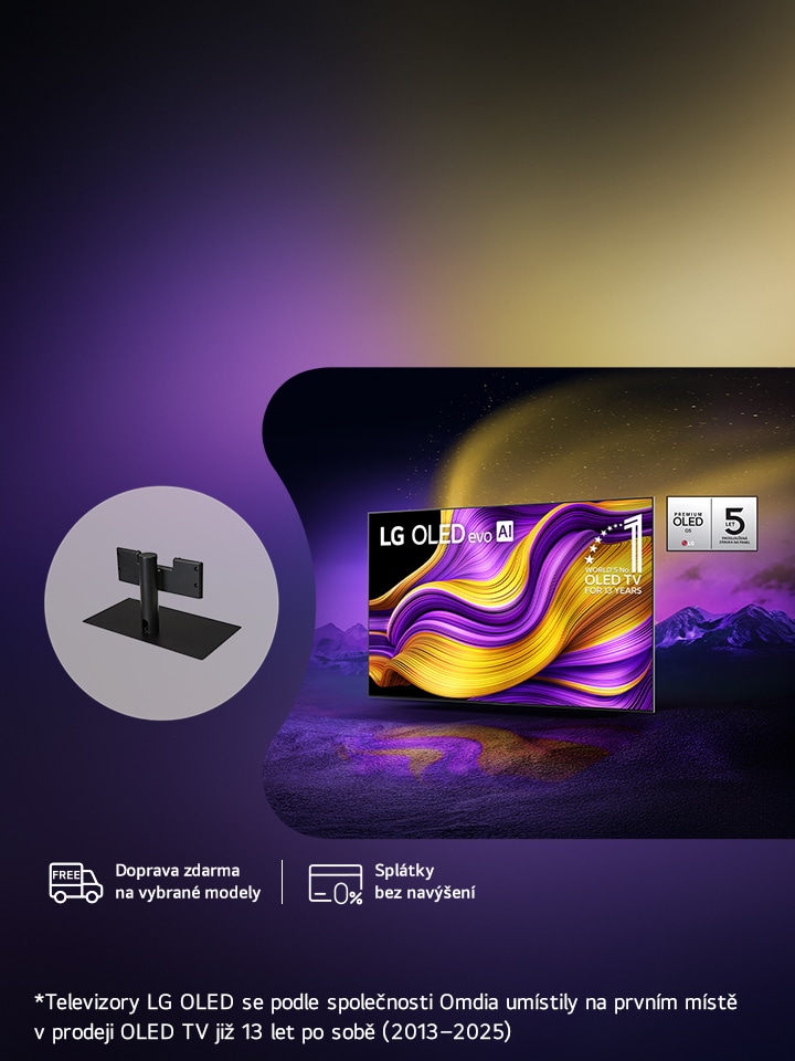 LG G55 se stojanem zdarma
