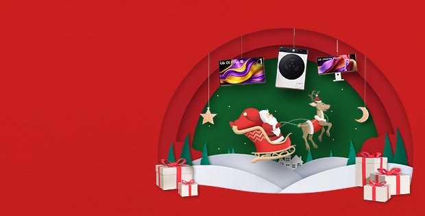 LG Christmas delivery notice