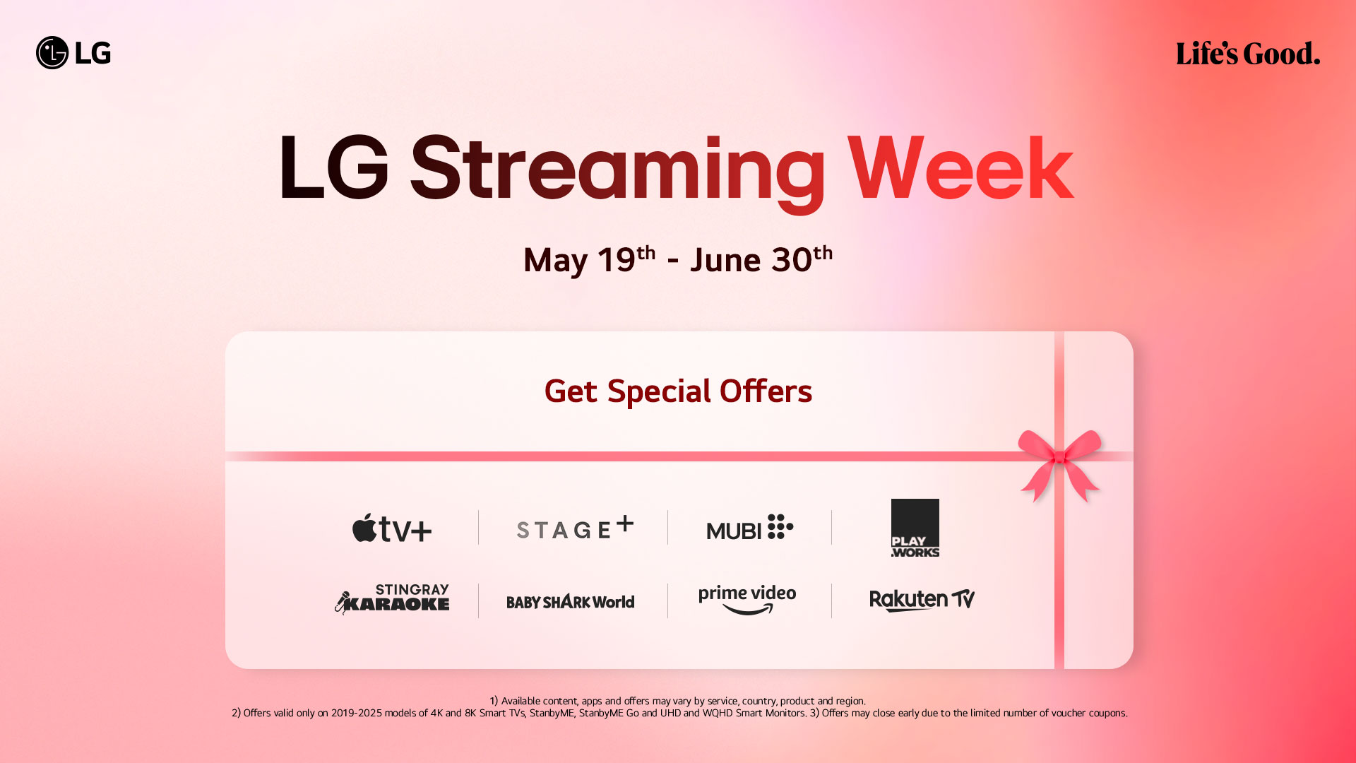LG Streaming Week