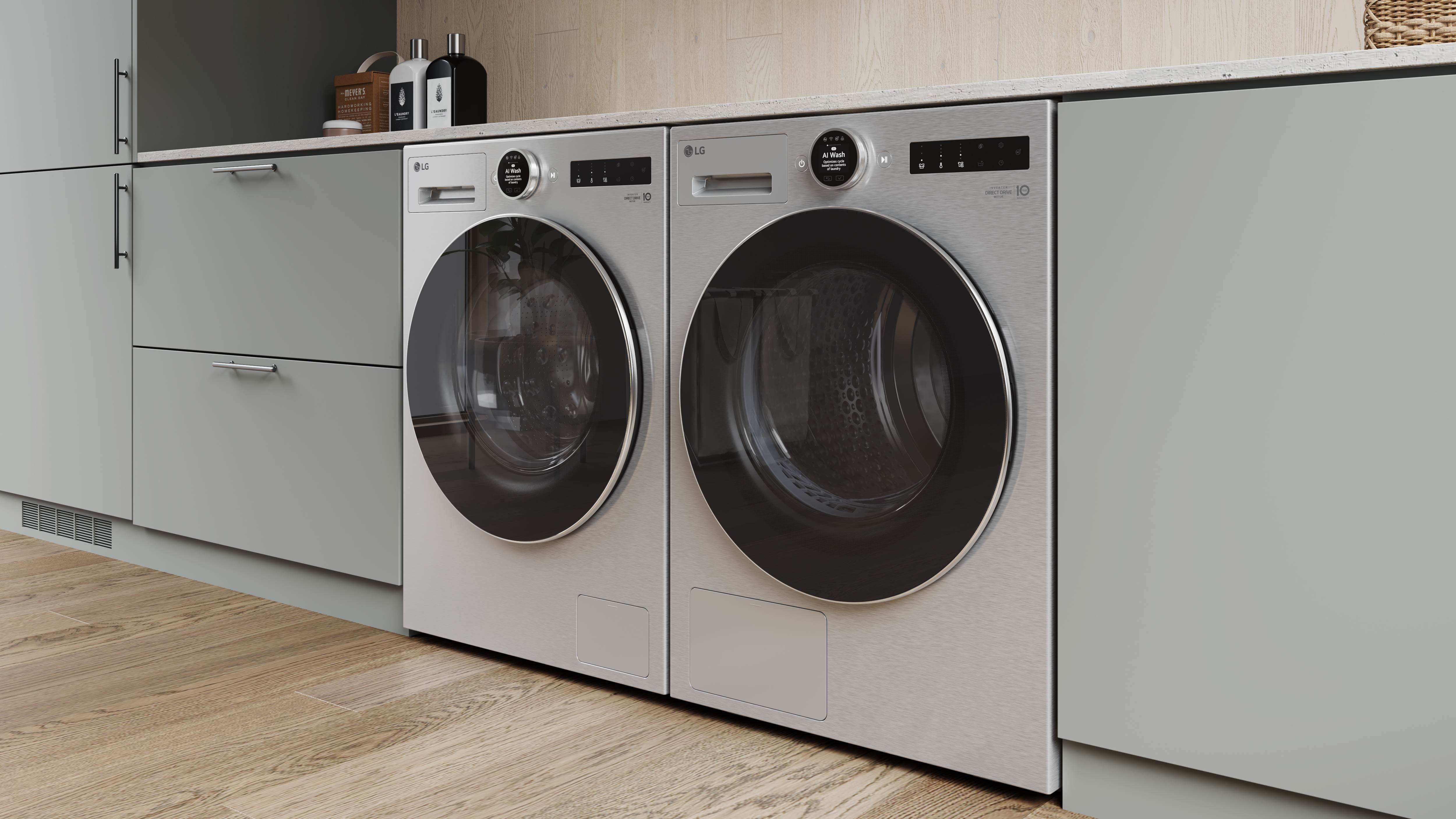 LG uvádí na český trh novou řadu praček a sušiček s LCD displejem