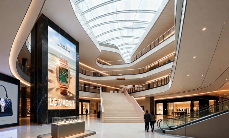 LG MAGNIT na veletrhu ISE 2026