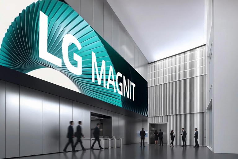 LG MAGNIT na veletrhu ISE 2026