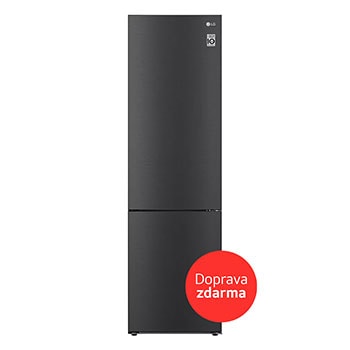 LG Kombinovaná chladnička LG | A | 384 l | Lineární kompresor | DoorCooling+™, GBP62PZNAC, GBP62MCNAC