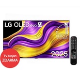 83" LG OLED evo AI G5 4K Smart TV 2025 verze pro montáž na stěnu | 5 let záruka na OLED panel