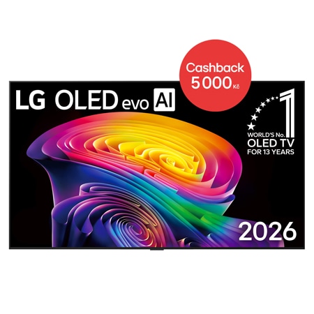 55" LG OLED evo AI C6 4K Smart TV 2026