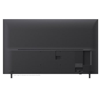 LG QNED evo AI QNED80 Mini LED vyzdvihuje, jak jeho technologie Mini LED odhaluje ostřejší textury skal a jasnější detaily oceánu než konvenční LED v rozdělené scéně pobřežního útesu, poskytuje hlubší černou barvu a jemnější kontrast pro větší čistotu a hloubku.