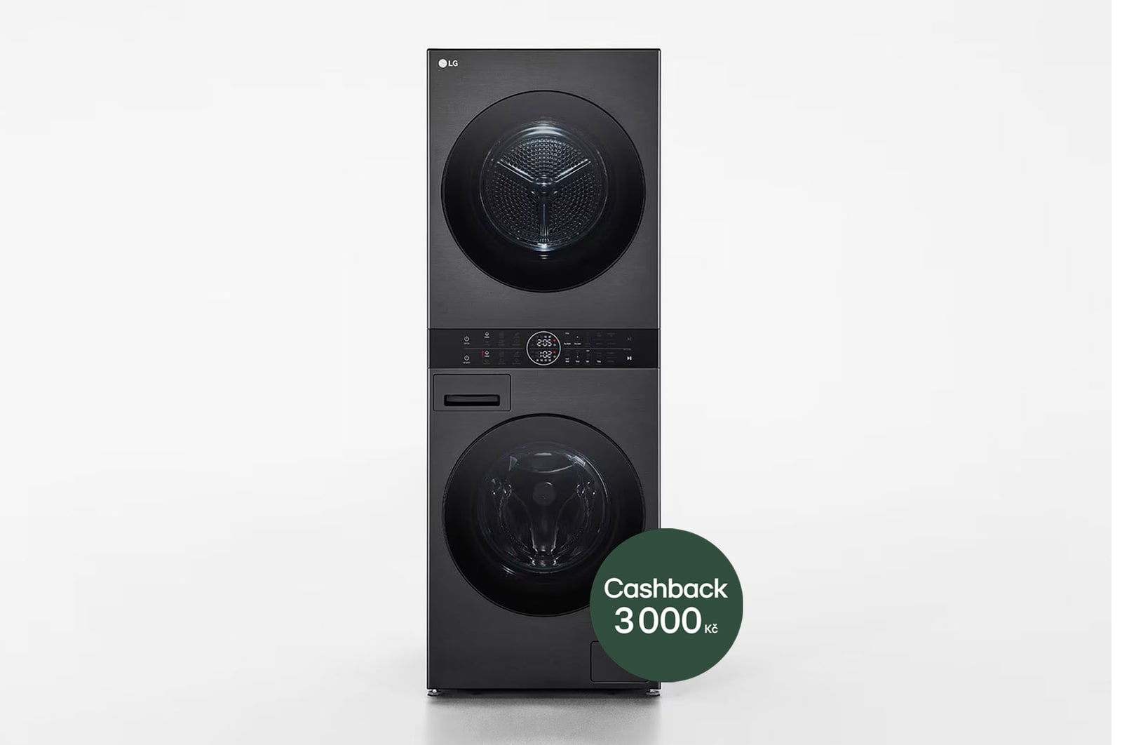 LG 12/10 kg LG WashTower|1400 ot./min | Direct Drive | AI DD | TurboWash360°, Front Light On View, WT1210BBF