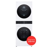 LG WashTower | 12 / 10 kg |1400 ot./min | AI DD™ | TurboWash™360°|Bílá