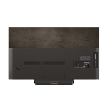 Rückansicht des LG OLED evo AI C5 4K Smart TV.