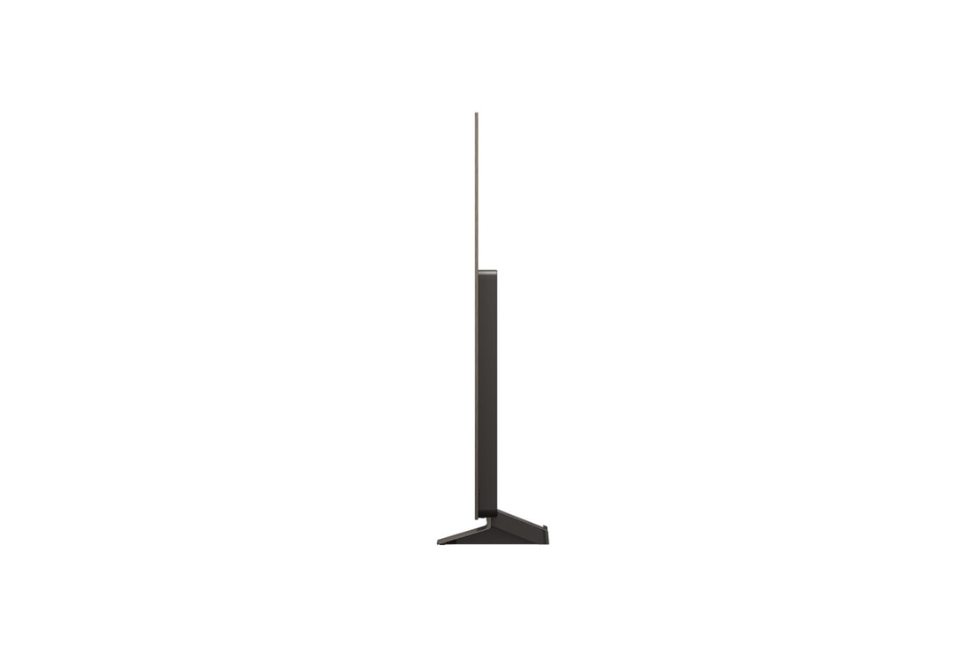 Seitenansicht des LG OLED evo AI C5 4K Smart TV.