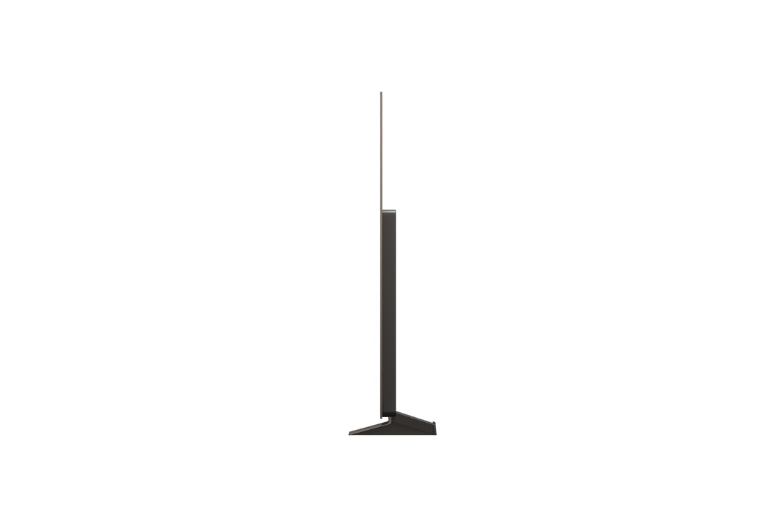 Seitenansicht des LG OLED evo AI C5 4K Smart TV.