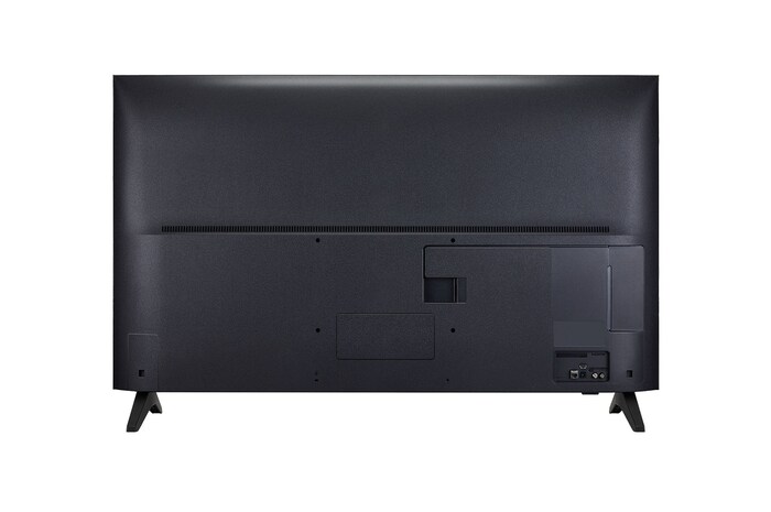 Rear view of LG QNED70 TV