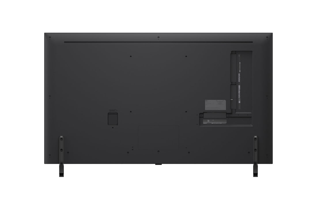 Rückansicht des LG QNED TV