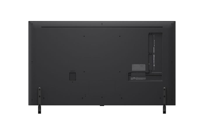 Rückansicht des LG QNED TV