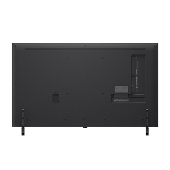 Rückansicht des LG QNED TV