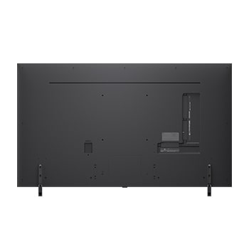 Rückansicht des LG QNED TV