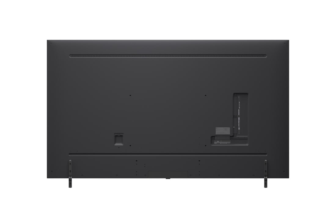 Rückansicht des LG QNED TV