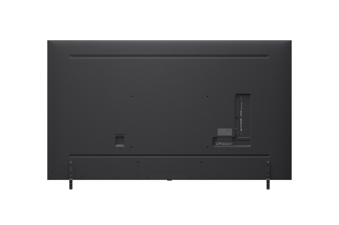 Rückansicht des LG QNED TV
