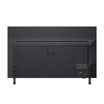 Rückansicht des LG QNED TV