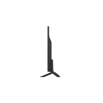 Seitenansicht von links des LG QNED TV 