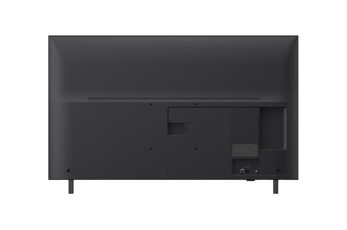 Rückansicht des LG UHD UA75 TV.