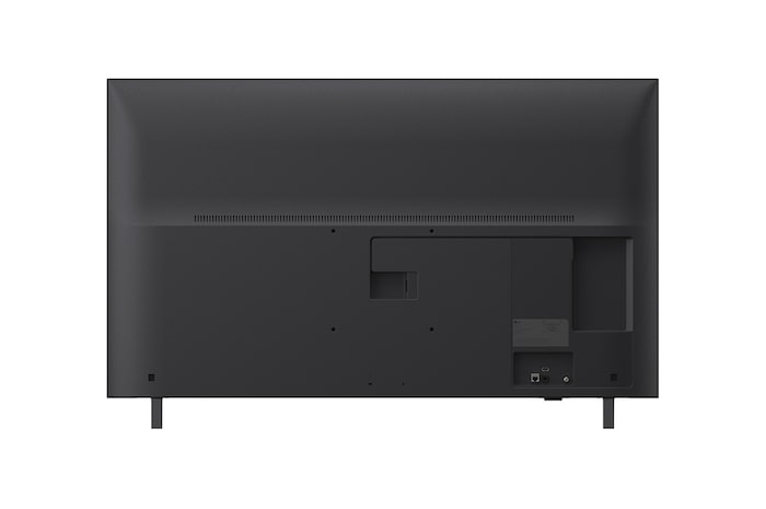 Rückansicht des LG UHD UA74 TV.