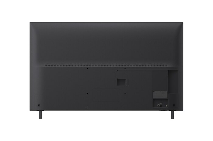 Rückansicht des LG UHD UA74 TV.