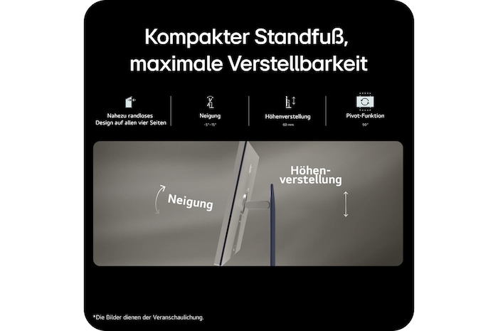 LG UltraFine™evo 32 Zoll 6K Nano IPS Black mit Thunderbolt™ 5, 32U990A-S