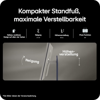 LG UltraFine™evo 32 Zoll 6K Nano IPS Black mit Thunderbolt™ 5, 32U990A-S