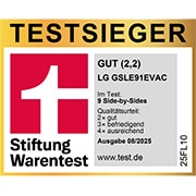 Testurteil "Gut (2,2)"