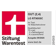 Testurteil "Gut (2,4)"