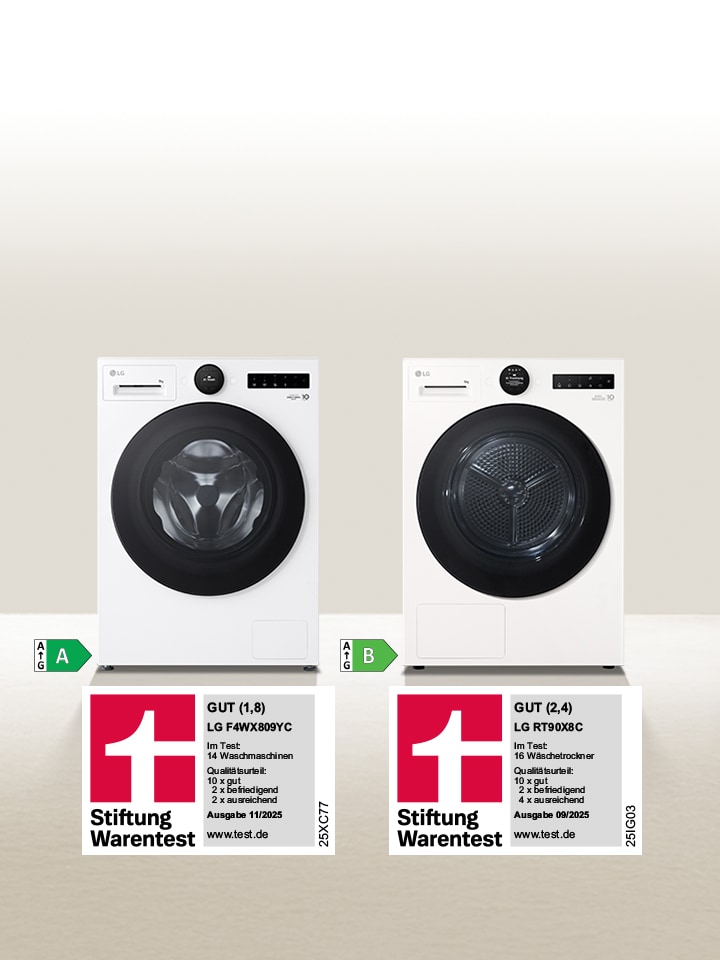 Intelligente Wäschepflege mit LG AI Wash und AI Dry