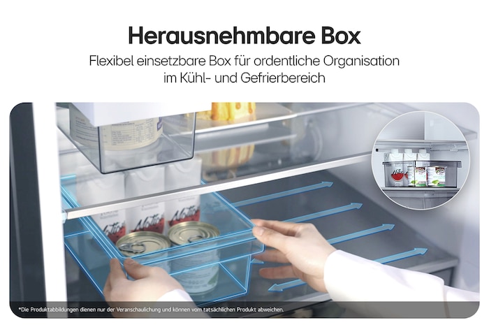 LG Vollintegrierbare Kühl-Gefrierkombination (EEK A, 333L, 186cm hoch, 59,7cm breit) mit 108 kWh/a & Smart Inverter Compressor® I GBBS716AEV, GBBS716AEV
