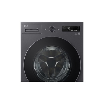 LG Waschmaschine Matte Black (EEK A, 16 kg, 1.000 U./Min.) mit AI Wash & TurboWash®360° | F0WNT162B, F0WNT162B