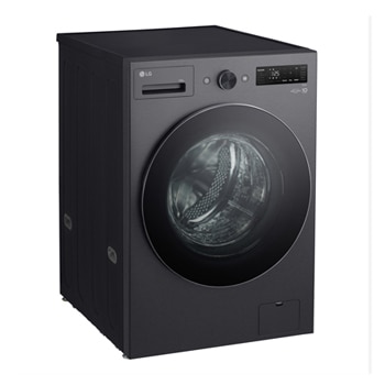 LG Waschmaschine Matte Black (EEK A, 16 kg, 1.000 U./Min.) mit AI Wash & TurboWash®360° | F0WNT162B, F0WNT162B