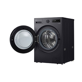 LG Waschmaschine Matte Black (EEK A, 16 kg, 1.000 U./Min.) mit AI Wash & TurboWash®360° | F0WNT162B, F0WNT162B