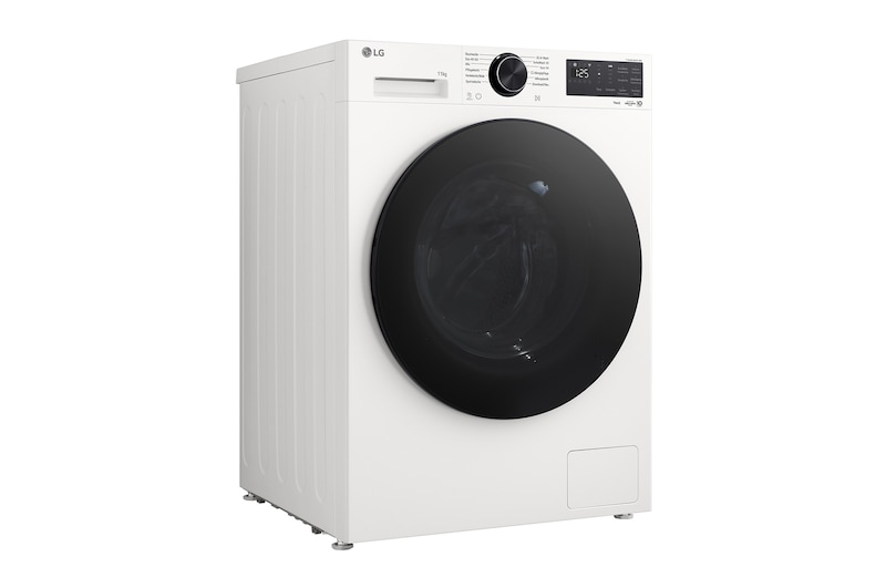 LG TV with an impressively large screen mounted on a wall above a LG Soundbar in a modern style living room.