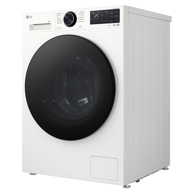 LG  Waschmaschine Essence White (A, 9 kg, 1.400 U./Min.) mit AI DD® & TurboWash®360° | F4WX709YC, F4WX709YC