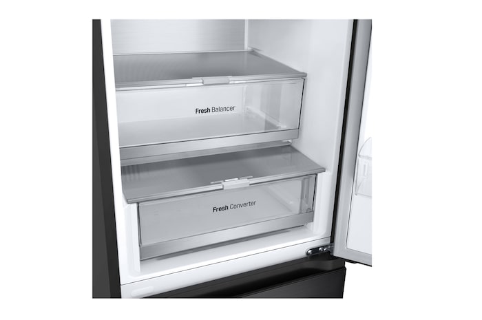 LG Kühl-Gefrierkombination (B ,387L, 203 cm hoch) mit 138 kWh/a & Smart Inverter Compressor® ǀ GBV7270BEV, GBV7270BEV