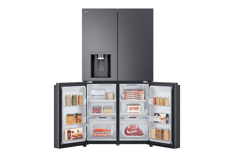 LG Multi-Door Kühlschrank (C, 645L, 179.2 cm hoch) mit Wasserspender & Wassertank | GMF961EV6C, GMF961EV6C