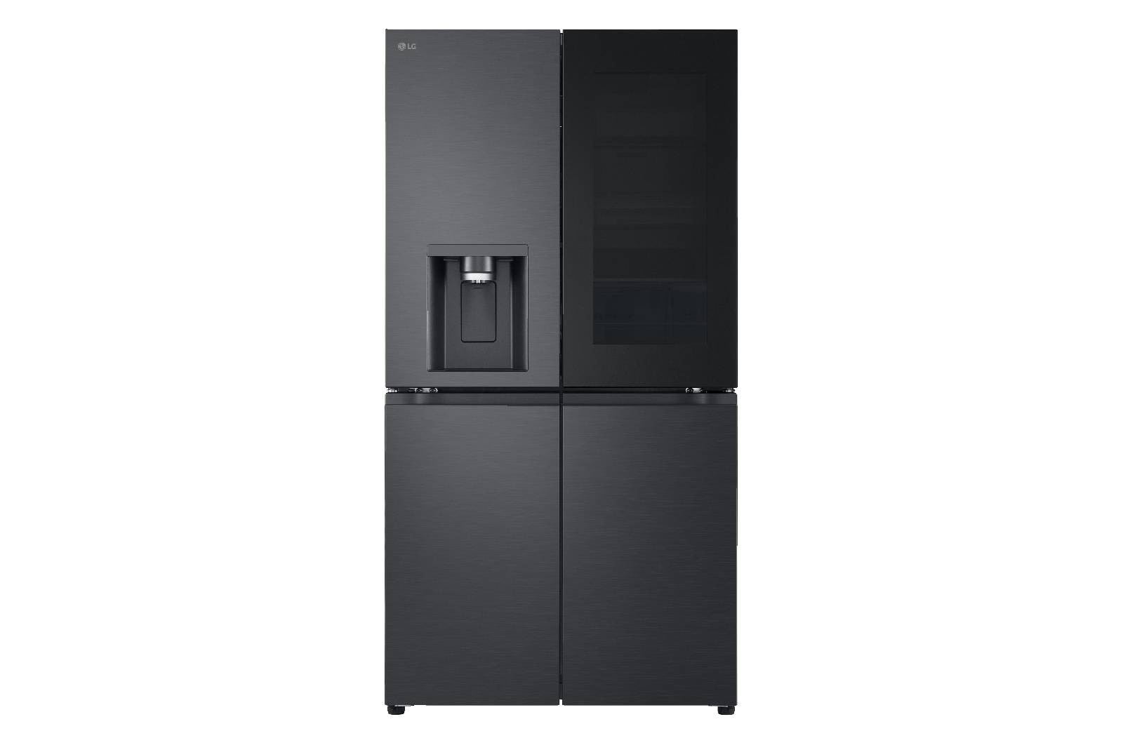 Vorderseite von Multi-Door Kühlschrank mit InstaView® (EEK E, 643L, 179 cm hoch) mit Smart Fill-Wasserspender & internem Wassertank | GMK961EV3E GMK961EV3E