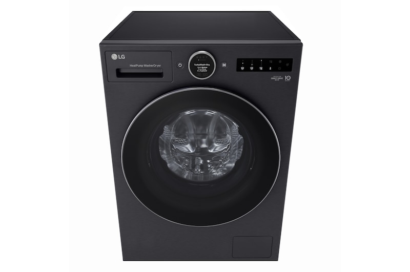 LG Waschtrockner Schwarz (EEK A/A, 11 kg / 6 kg, 1.350 U./Min.) mit AI Wash+Dry & TurboWash+Dry | HPWD116BA, HPWD116BA