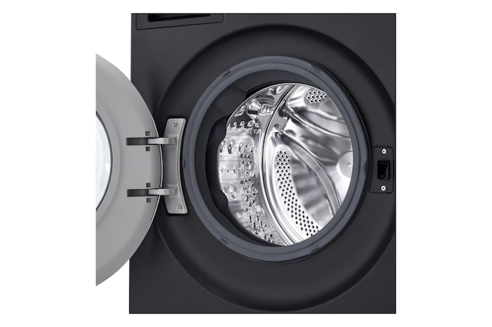 LG Waschtrockner Schwarz (EEK A/A, 11 kg / 6 kg, 1.350 U./Min.) mit AI Wash+Dry & TurboWash+Dry | HPWD116BA, HPWD116BA