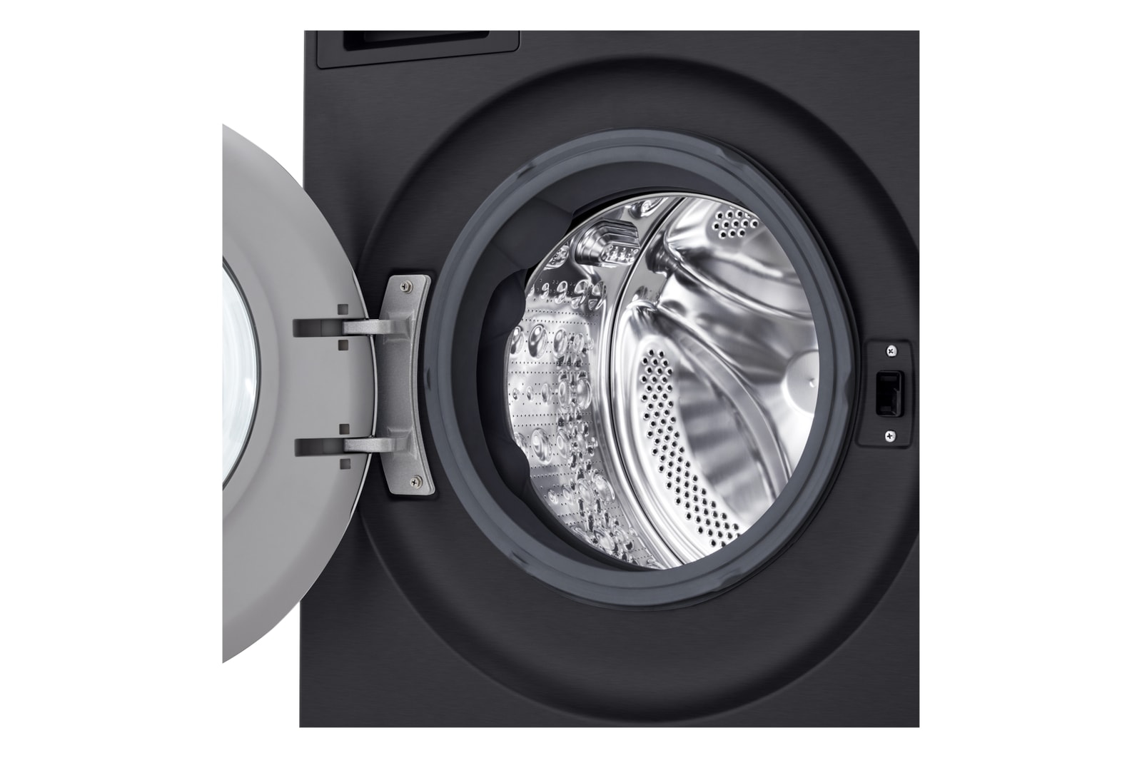 LG Waschtrockner Schwarz (EEK A/A, 11 kg / 6 kg, 1.350 U./Min.) mit AI Wash+Dry & TurboWash+Dry | HPWD116BA, HPWD116BA