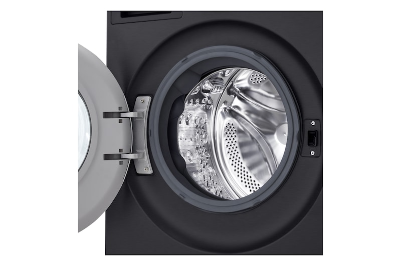 LG Waschtrockner Schwarz (EEK A/A, 11 kg / 6 kg, 1.350 U./Min.) mit AI Wash+Dry & TurboWash+Dry | HPWD116BA, HPWD116BA