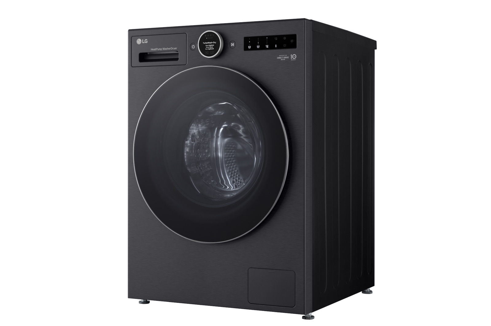 LG Waschtrockner Schwarz (EEK A/A, 11 kg / 6 kg, 1.350 U./Min.) mit AI Wash+Dry & TurboWash+Dry | HPWD116BA, HPWD116BA
