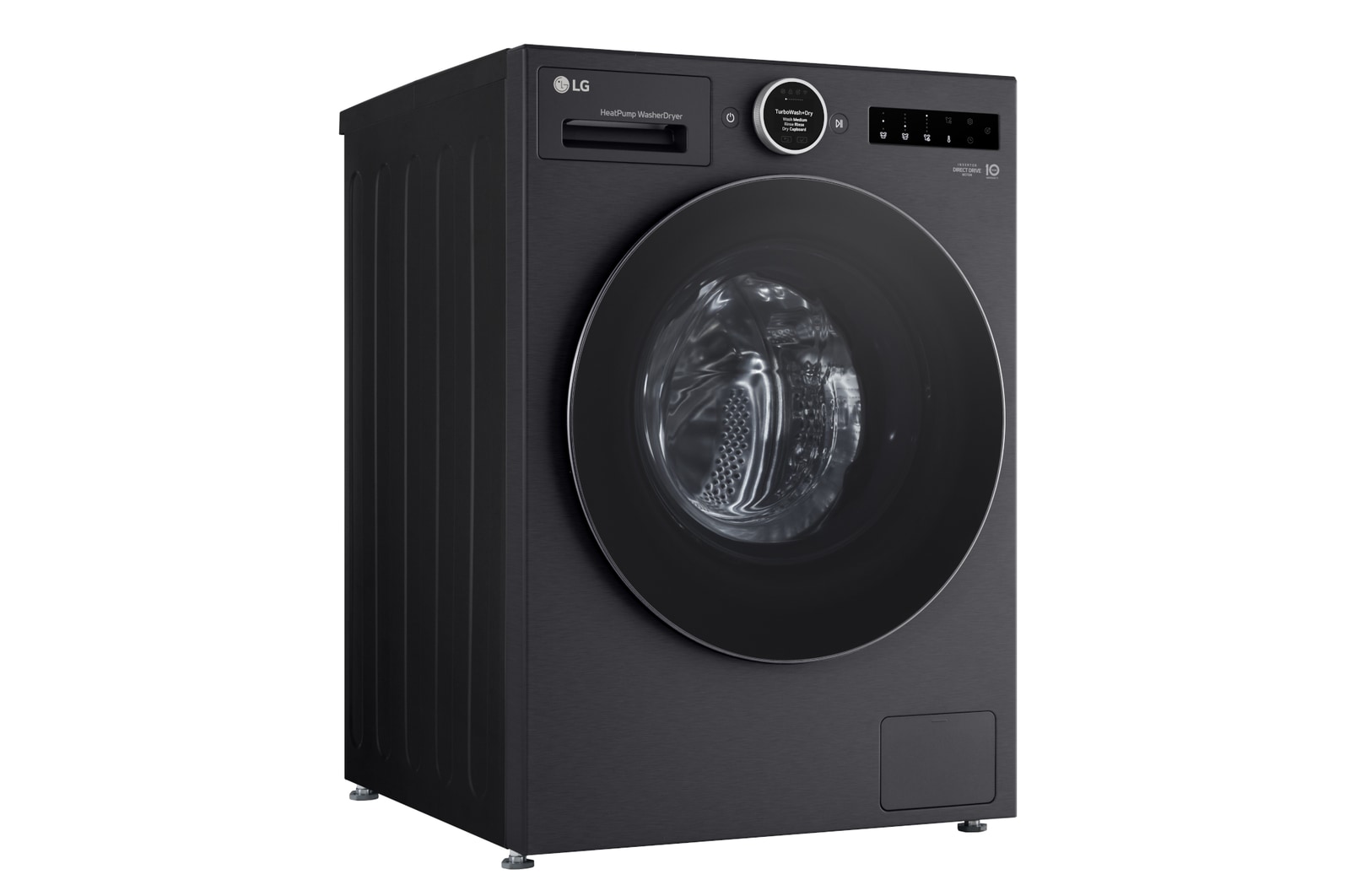 LG Waschtrockner Schwarz (EEK A/A, 11 kg / 6 kg, 1.350 U./Min.) mit AI Wash+Dry & TurboWash+Dry | HPWD116BA, HPWD116BA