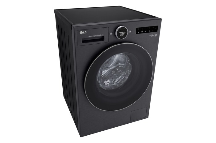 LG Waschtrockner Schwarz (EEK A/A, 11 kg / 6 kg, 1.350 U./Min.) mit AI Wash+Dry & TurboWash+Dry | HPWD116BA, HPWD116BA